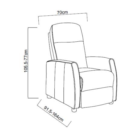 RECLINER FURDINI LUNO สีน้ำตาล_10