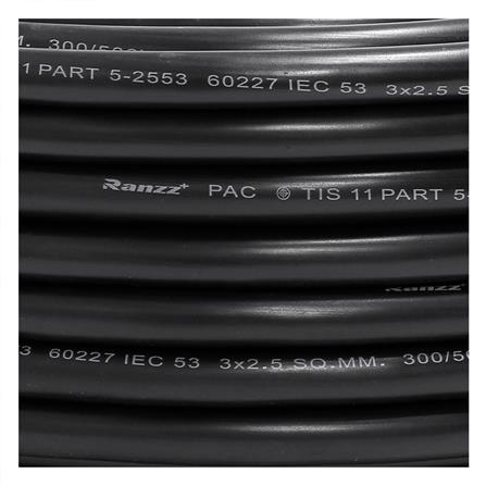 สายไฟ IEC53 RANZZ 3x2.5 ตร.มม. 30 ม. สีดำ_2
