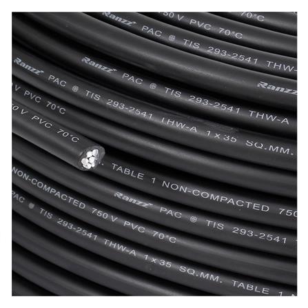 สายไฟ THW-A RANZZ 1x35 ตร.มม. 100 ม. สีดำ_2