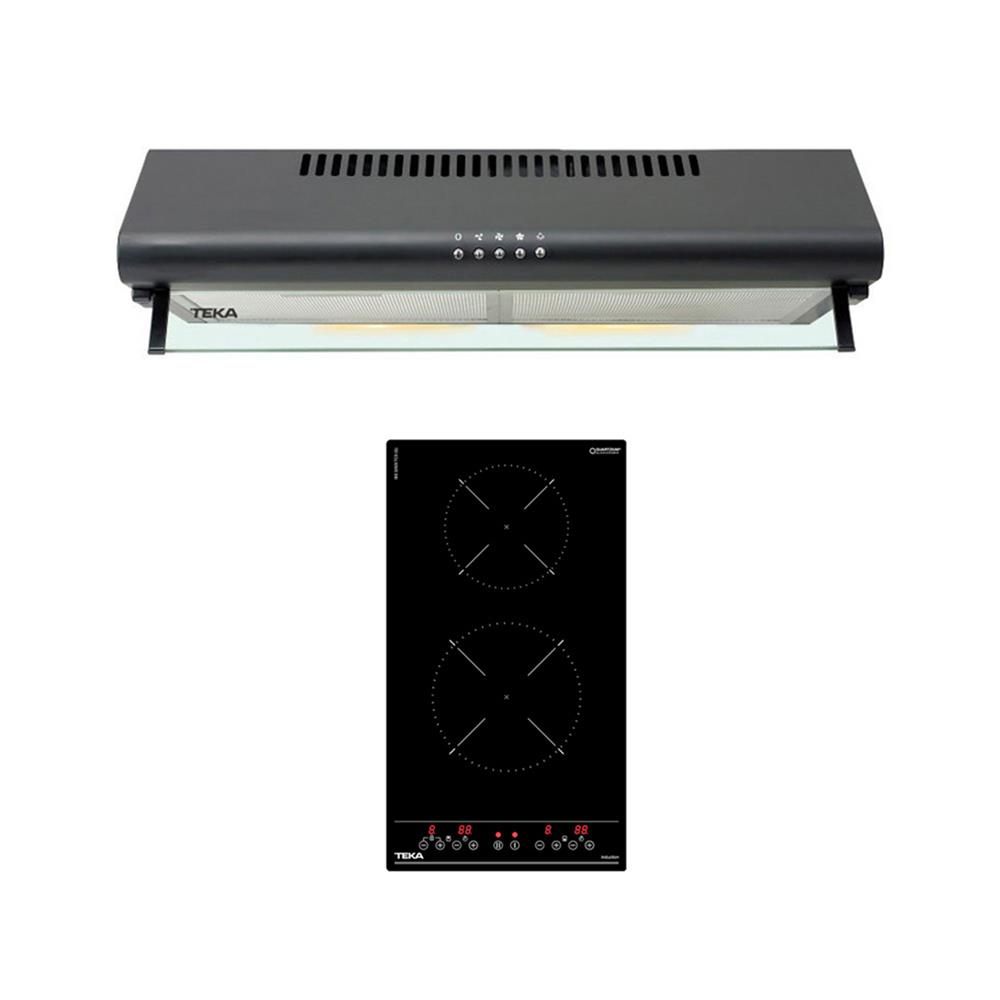 เตาฝัง+เครื่องดูดควัน TEKA IBS32920 Q+C605 สีดำ