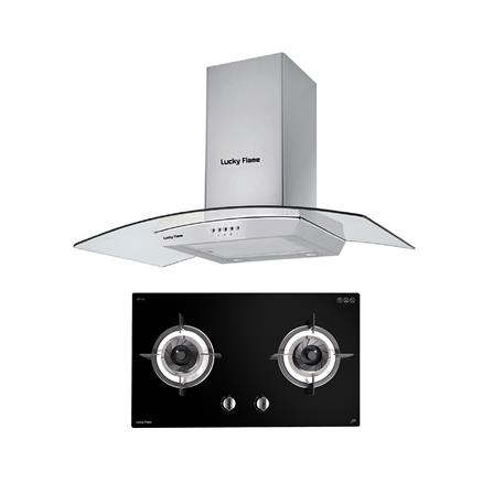 เตาฝัง+เครื่องดูดควัน LUCKY FLAME LGS9122+RWAC19015_0