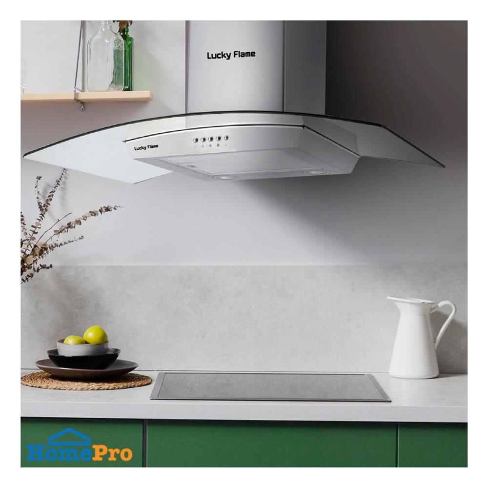 เครื่องดูดควันกระโจม LUCKY FLAME RWA-C19015 90 ซม.