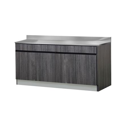 ตู้ตั้งพื้นท็อปเรียบ SL SANKI THE KITCHEN PRO 162.5 ซม. สีฟอเรสท์ต้าทีค_1