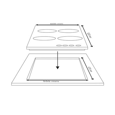 เตาฝังแก๊ส TEKA GKN LUX 60 4G AI AL TR 60 ซม._3