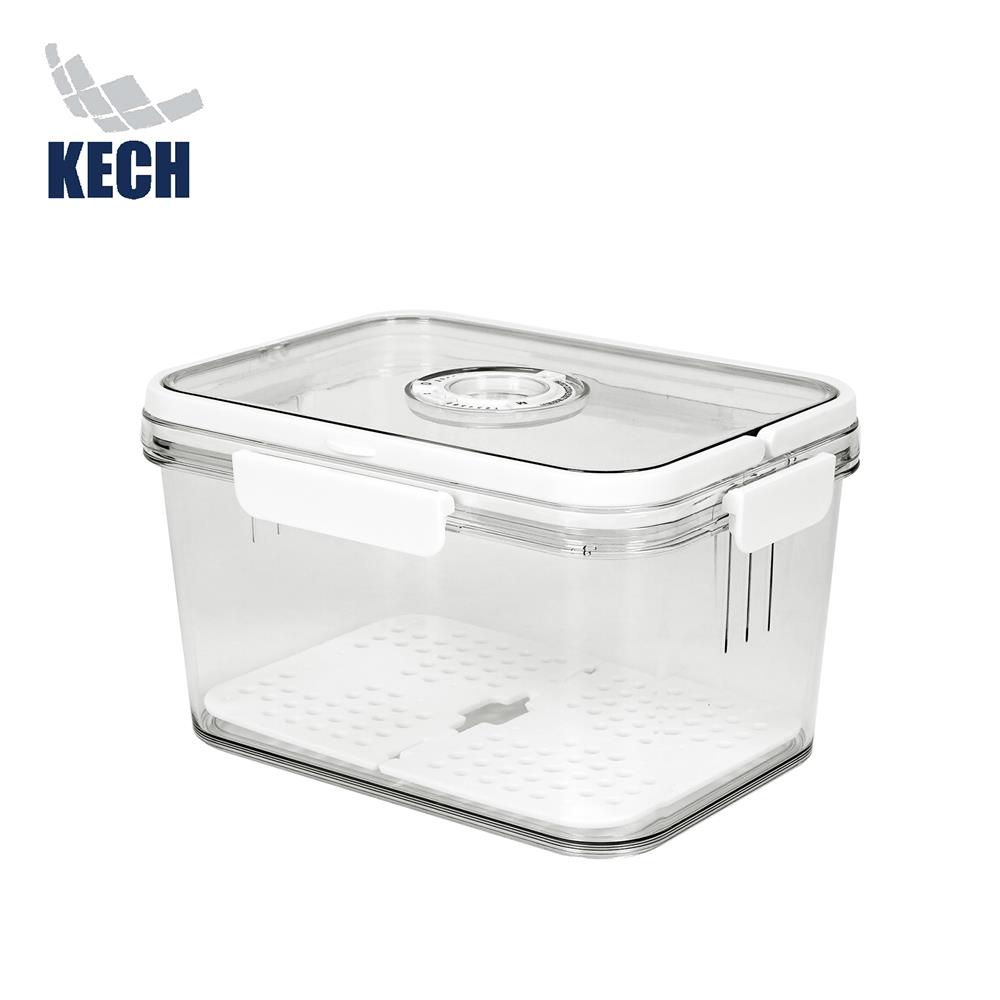 กล่องปิกนิกมีหูหิ้ว KECH SYPA SIZE S 21.8x16x12 ซม. สีใส