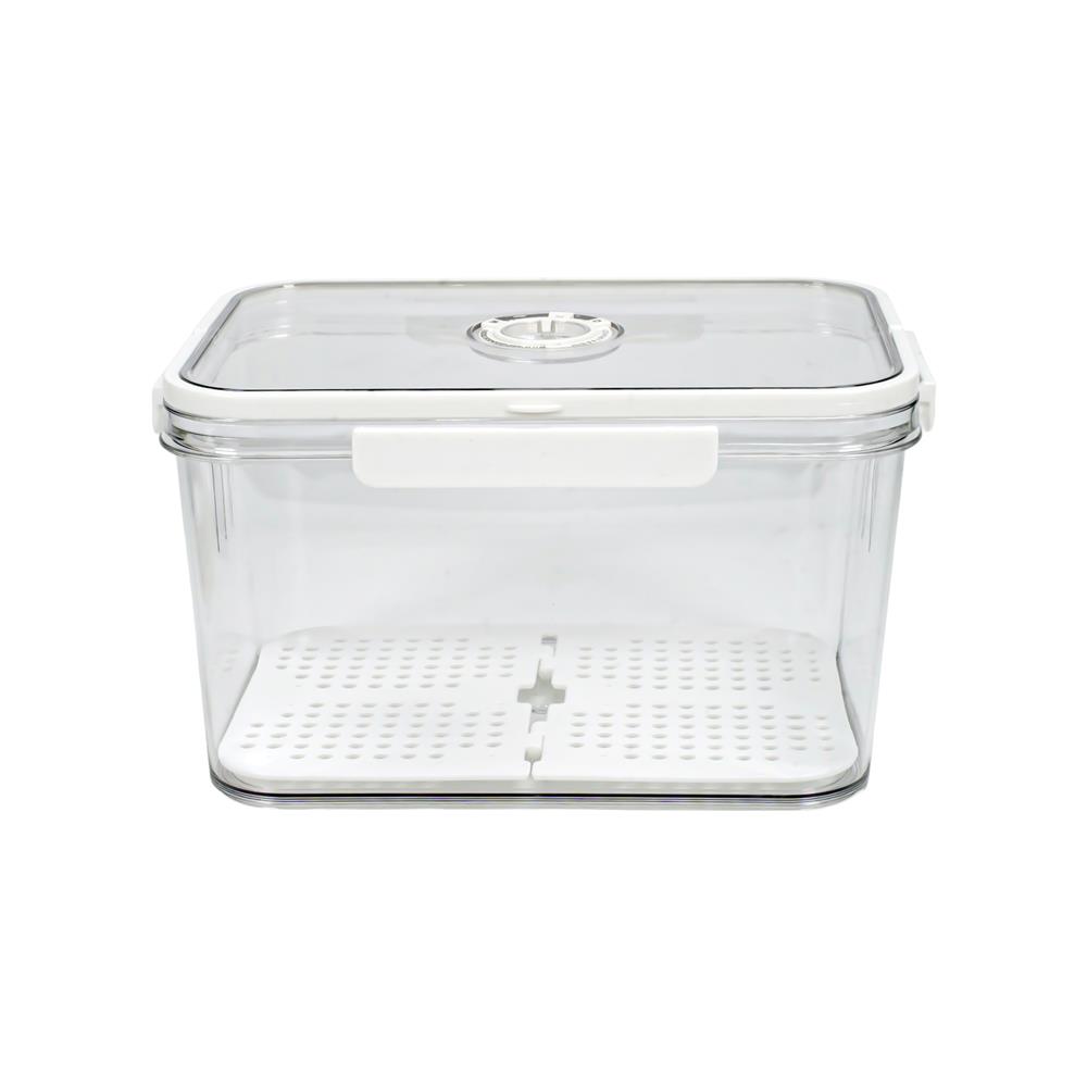 กล่องปิกนิกมีหูหิ้ว KECH SYPA SIZE L 27.8x20.3x15.3 ซม. สีใส