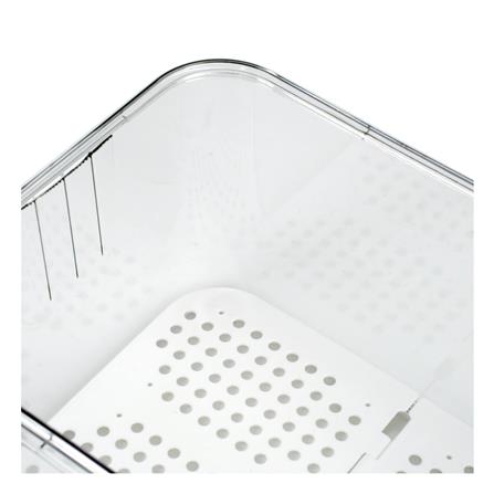 กล่องปิกนิกมีหูหิ้ว KECH SYPA SIZE L 27.8x20.3x15.3 ซม. สีใส_3