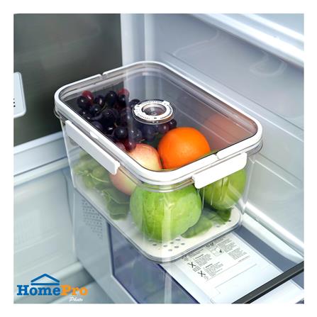 กล่องปิกนิกมีหูหิ้ว KECH SYPA SIZE L 27.8x20.3x15.3 ซม. สีใส_4