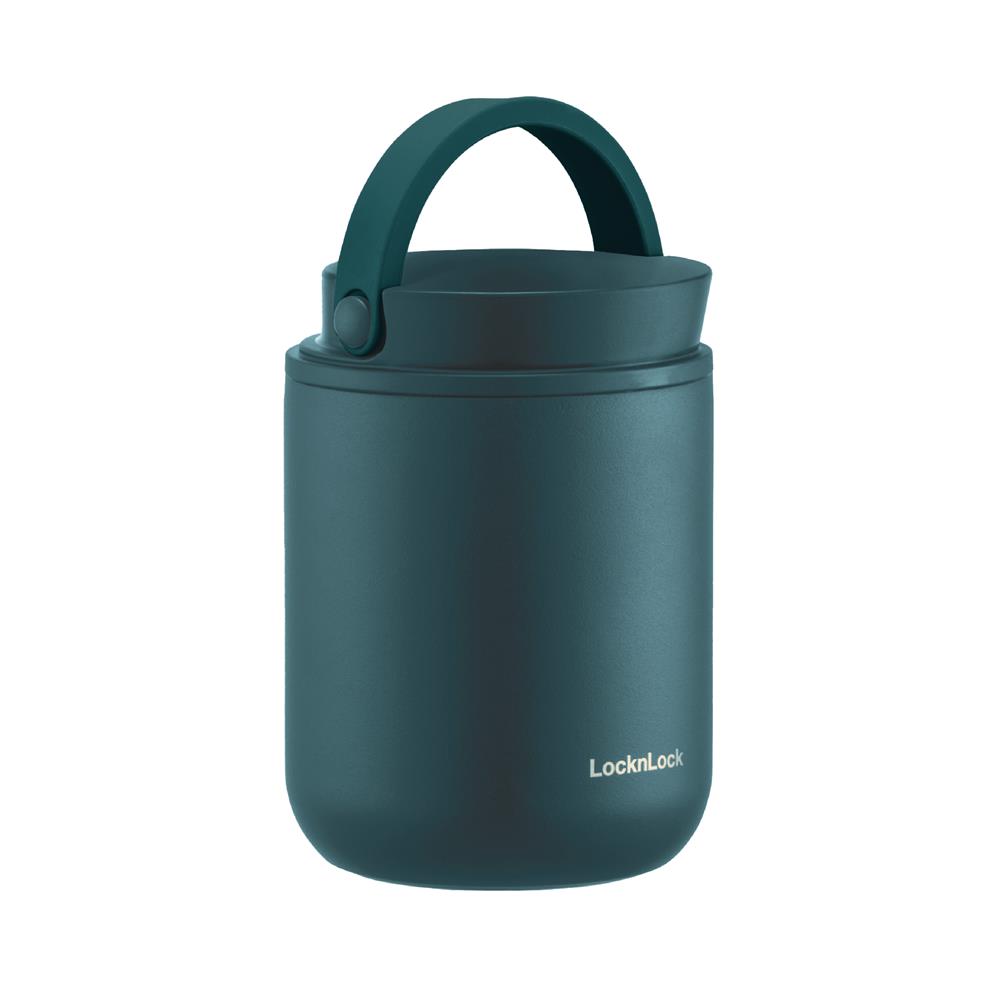 กระติกสุญญากาศเก็บอาหาร LOCKNLOCK METRO 300 มล. สีเขียว