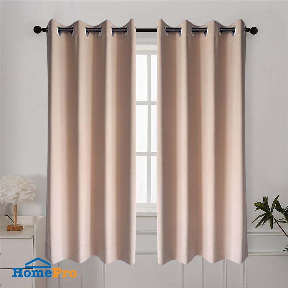 ผ้าม่าน EYELET HOME LIVING STYLE MOLLIE UV 150X160 ซม. สีน้ำตาล