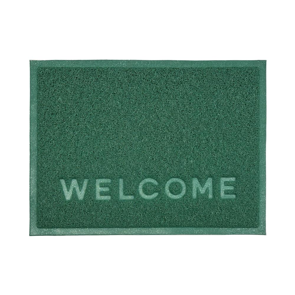 พรมเช็ดเท้าดักฝุ่น HOME LIVING STYLE W.NEO 50X70 ซม. สีเขียว