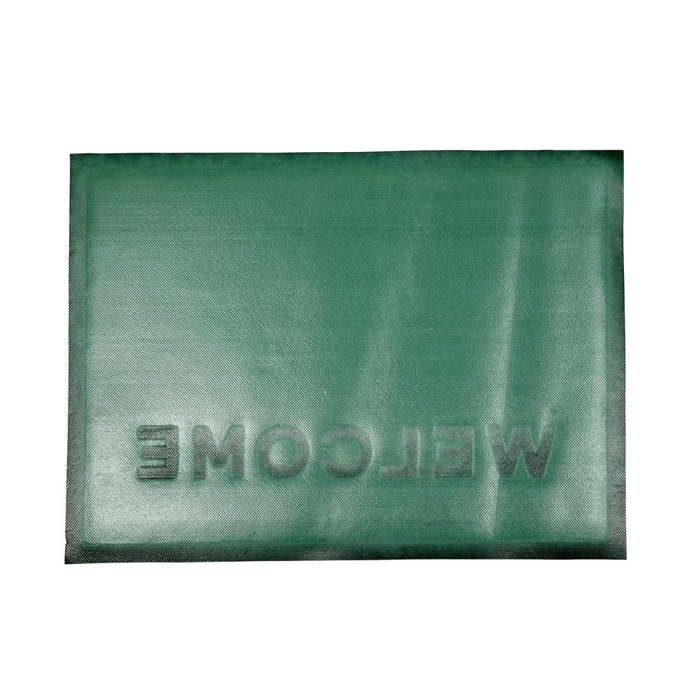 พรมเช็ดเท้าดักฝุ่น HOME LIVING STYLE W.NEO 50X70 ซม. สีเขียว