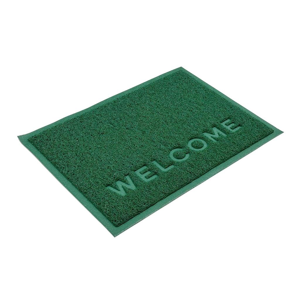พรมเช็ดเท้าดักฝุ่น HOME LIVING STYLE W.NEO 50X70 ซม. สีเขียว