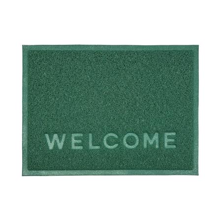 พรมเช็ดเท้าดักฝุ่น HOME LIVING STYLE W.NEO 50X70 ซม. สีเขียว_0