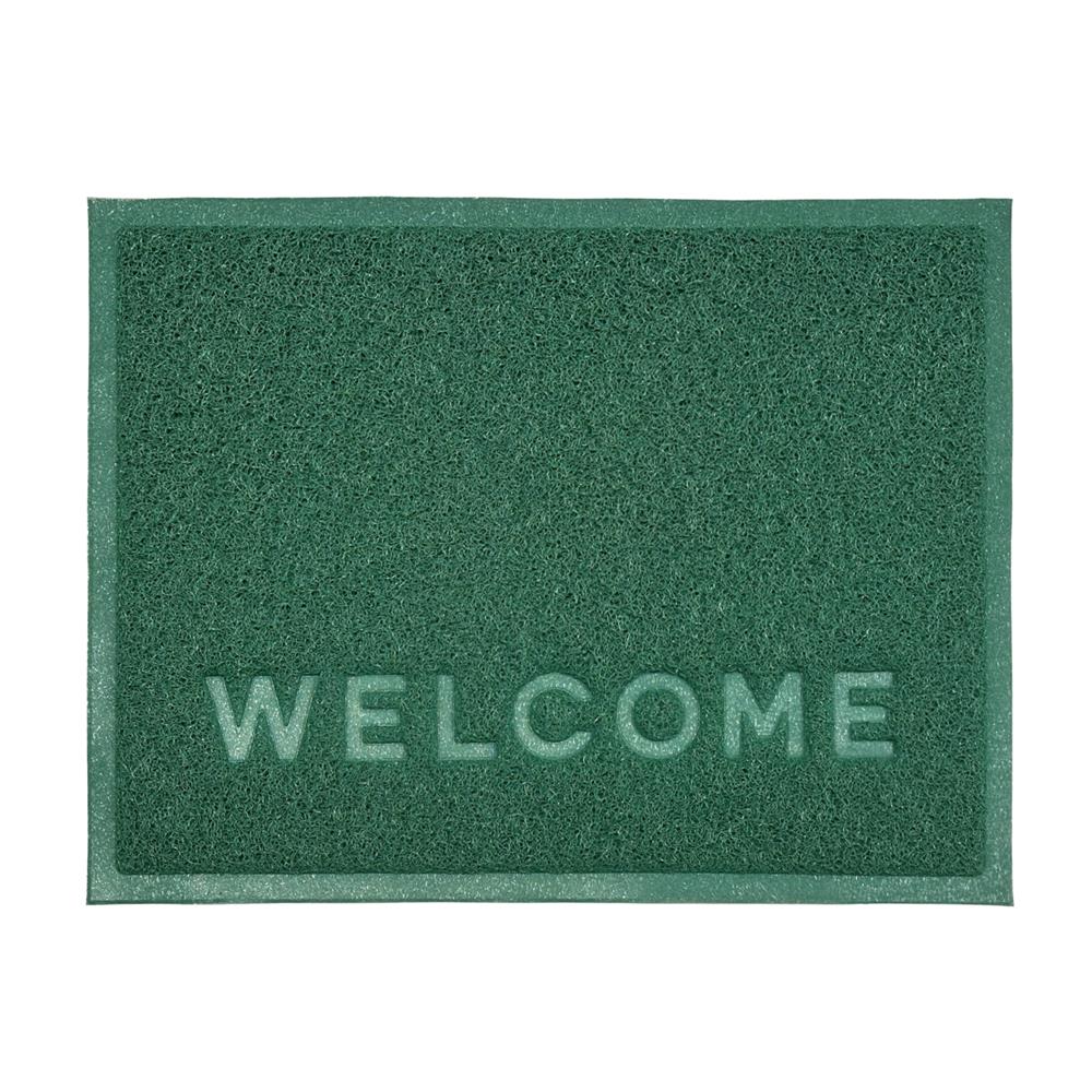 พรมเช็ดเท้าดักฝุ่น HOME LIVING STYLE W.NEO 60X80 ซม. สีเขียว_1