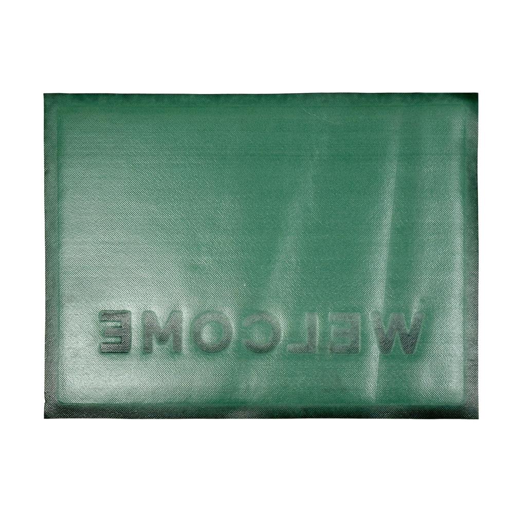 พรมเช็ดเท้าดักฝุ่น HOME LIVING STYLE W.NEO 60X80 ซม. สีเขียว