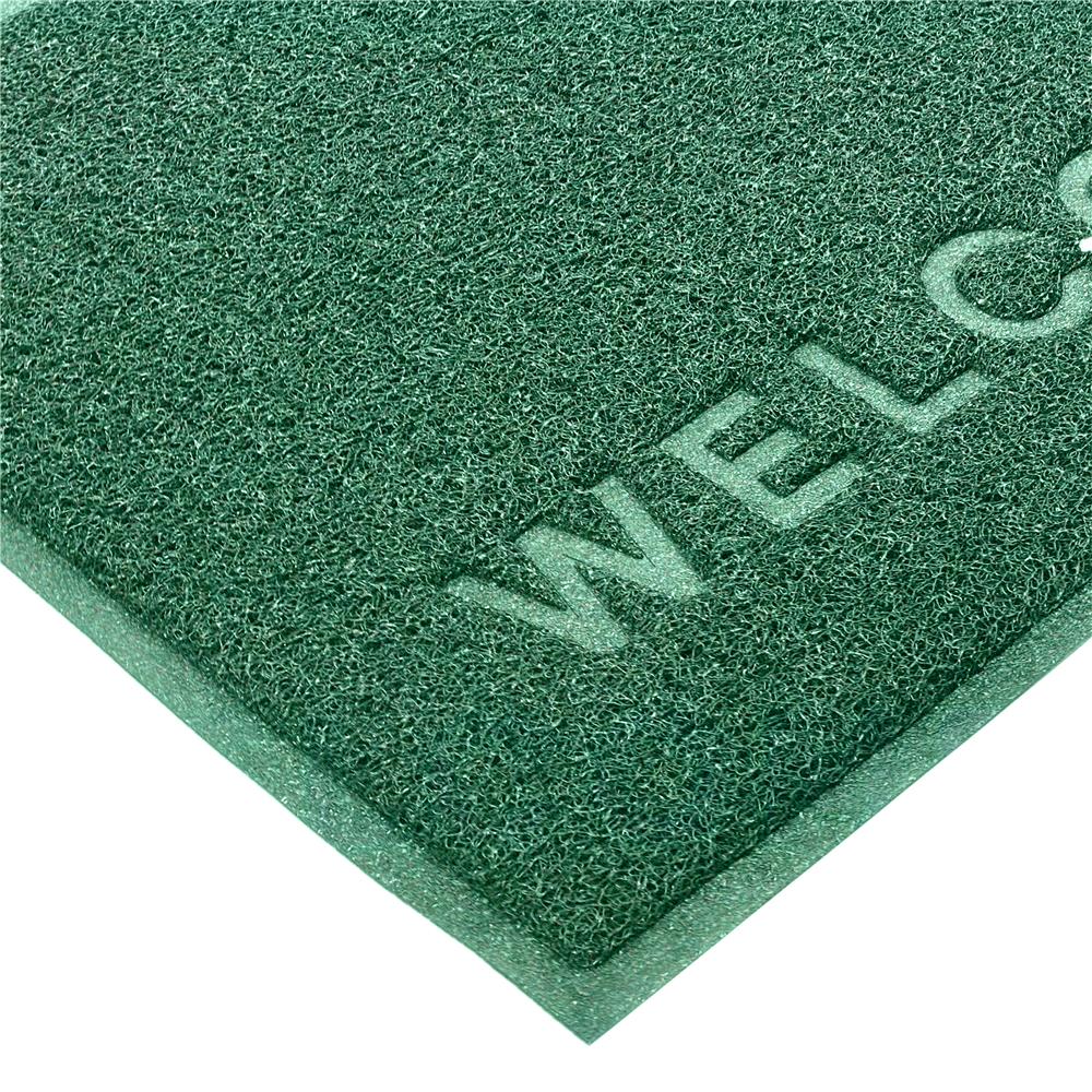 พรมเช็ดเท้าดักฝุ่น HOME LIVING STYLE W.NEO 60X80 ซม. สีเขียว