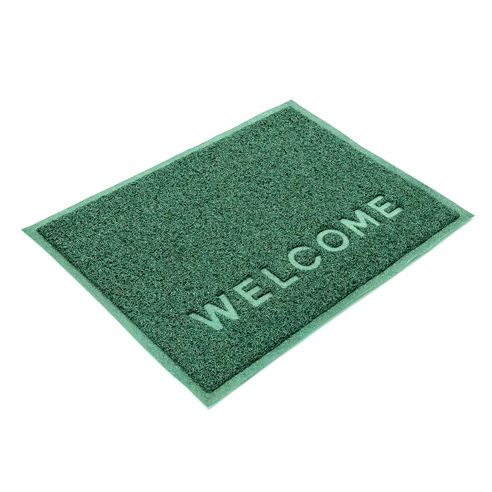 พรมเช็ดเท้าดักฝุ่น HOME LIVING STYLE W.NEO 60X80 ซม. สีเขียว