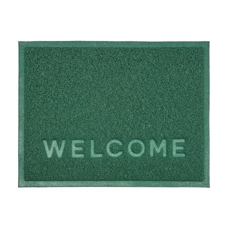 พรมเช็ดเท้าดักฝุ่น HOME LIVING STYLE W.NEO 60X80 ซม. สีเขียว_0