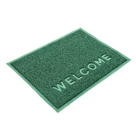 พรมเช็ดเท้าดักฝุ่น HOME LIVING STYLE W.NEO 60X80 ซม. สีเขียว_5