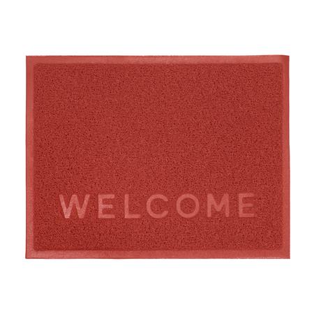 พรมเช็ดเท้าดักฝุ่น HOME LIVING STYLE W.NEO 60X80 ซม. สีแดง_1