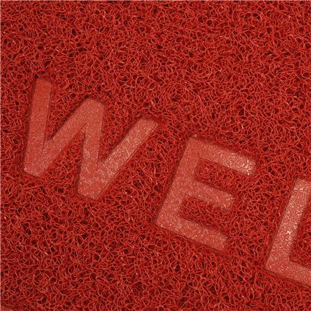 พรมเช็ดเท้าดักฝุ่น HOME LIVING STYLE W.NEO 60X80 ซม. สีแดง_3