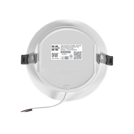 ดาวน์ไลท์ LED HI-TEK HFLPPR00 4 นิ้ว 9 วัตต์ WARM WHITE สีขาว_1