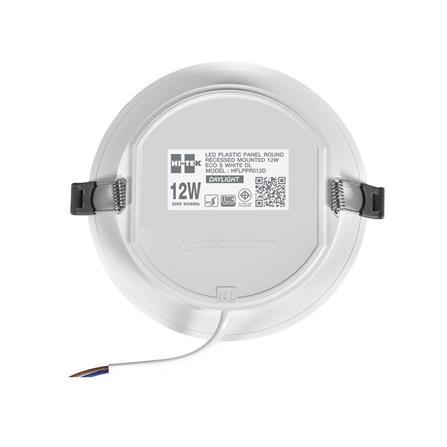 ดาวน์ไลท์ LED HI-TEK HFLPPR0 5 นิ้ว 12 วัตต์ DAYLIGHT สีขาว_1