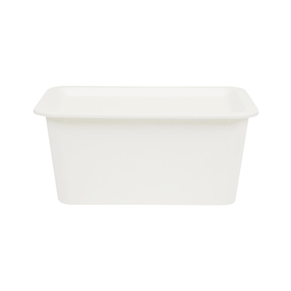 กล่องฝาปิด STACKO LITTLE SIZE S 26x19x11.5 ซม. สีขาว