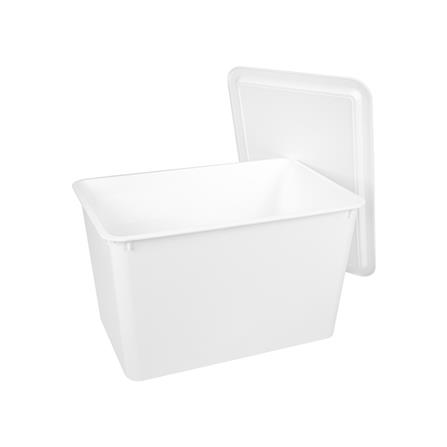 กล่องฝาปิด STACKO LITTLE SIZE XXL 37.5x25.5x22 ซม. สีขาว_2