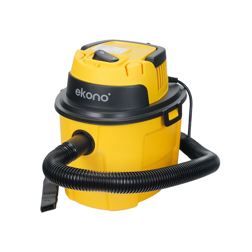 เครื่องดูดฝุ่นและดูดน้ำ EKONO WD10L สีเหลือง/ดำ