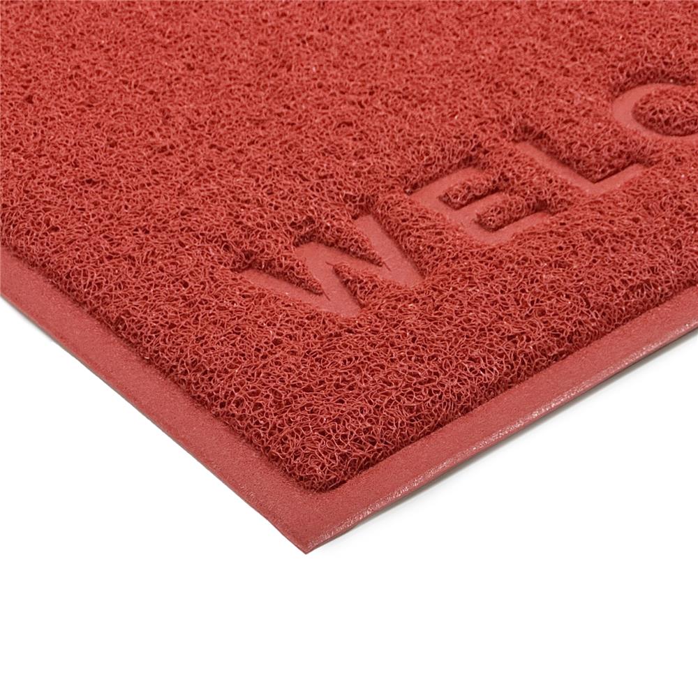 พรมเช็ดเท้าดักฝุ่น HOME LIVING STYLE W.NEO 50X70 ซม. สีแดง