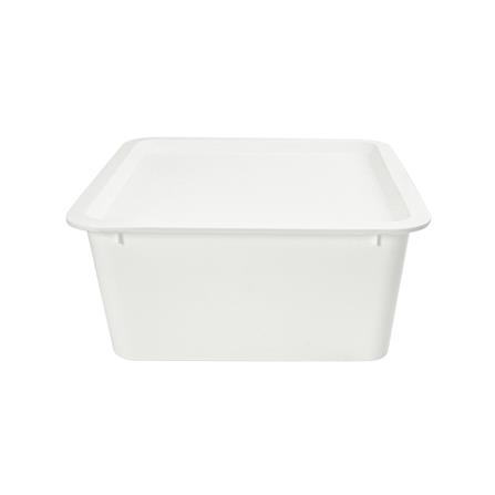 กล่องฝาปิด STACKO LITTLE SIZE M 27x27x12.5 ซม. สีขาว_1