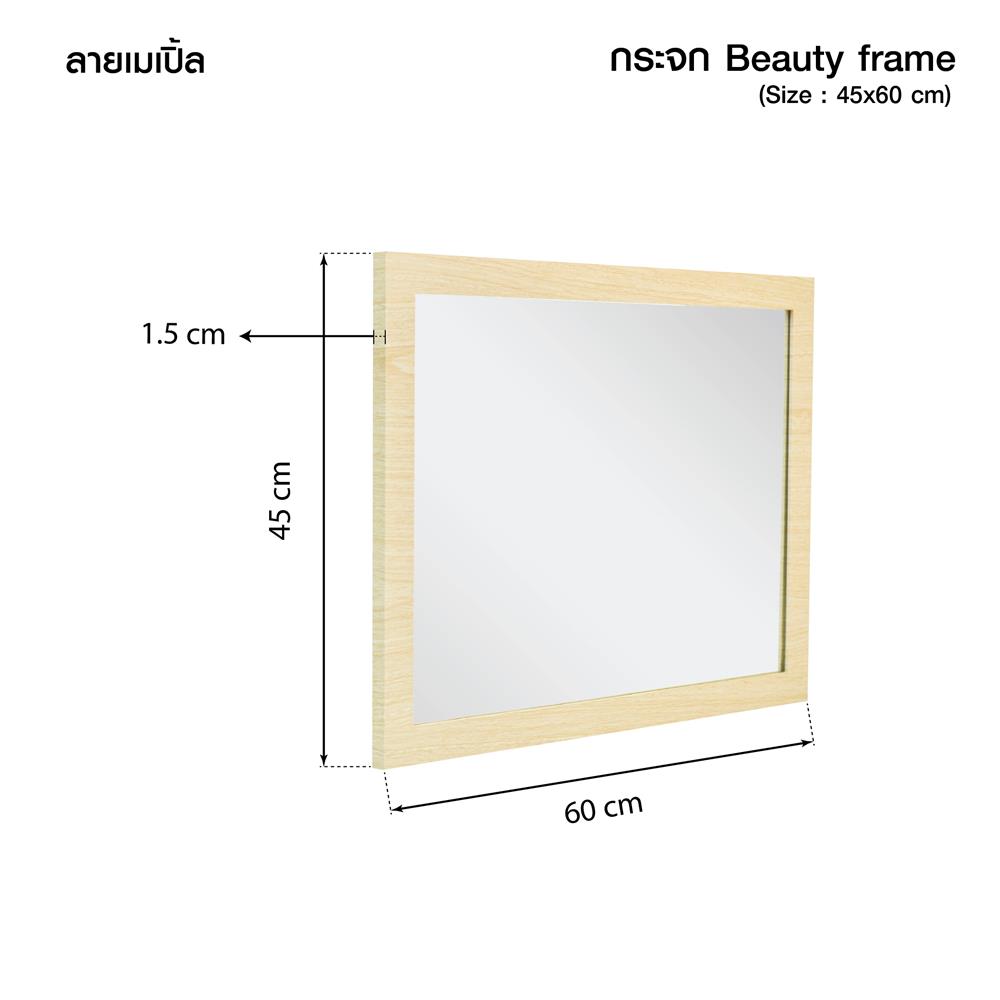 กระจกเงาตกแต่ง GIAVANI GV9814 45X60 ซม.