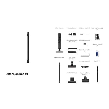 เครื่องทำความสะอาดแบบด้าม DREAME DRE-HHV4 H12 DUAL สีดำ_2