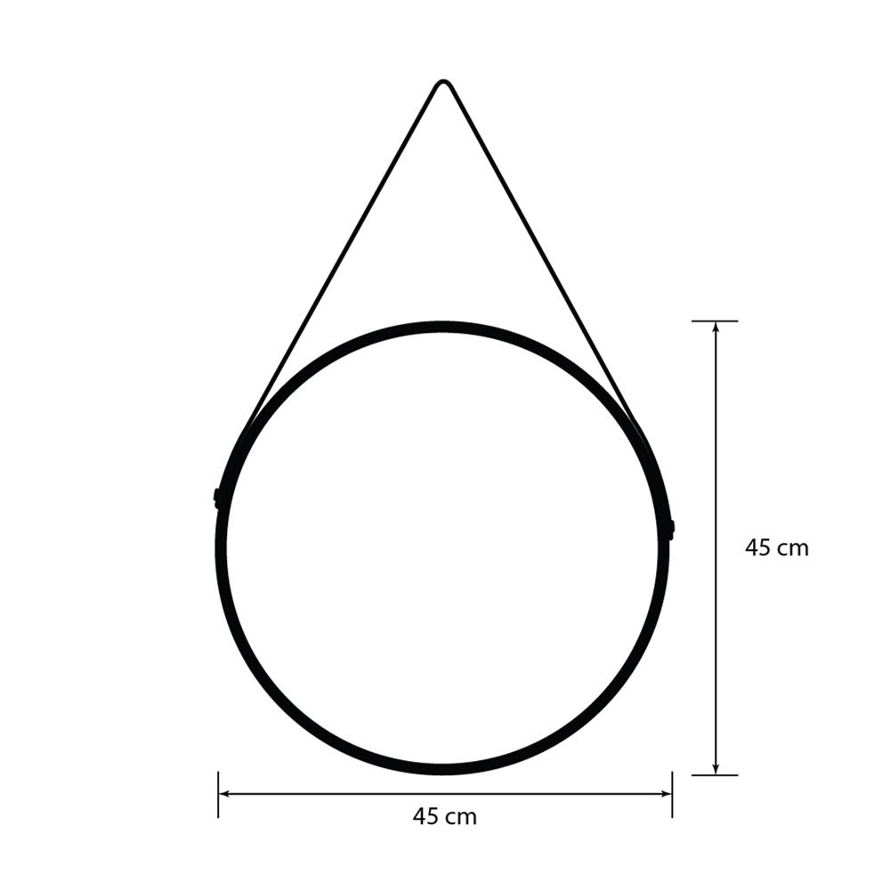 กระจกเงาตกแต่ง GIAVANI GV9824 45X45 ซม.
