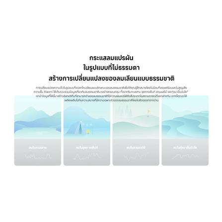 พัดลมทาวเวอร์ XIAOMI SMART TOWER FAN 2 สีขาว_6