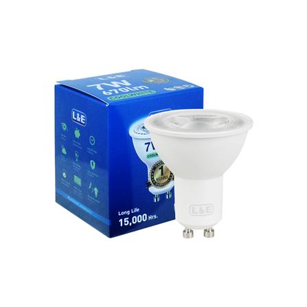 หลอด LED L&E MR16/PAR DIM 220V 7 วัตต์ COOL WHITE GU10_2