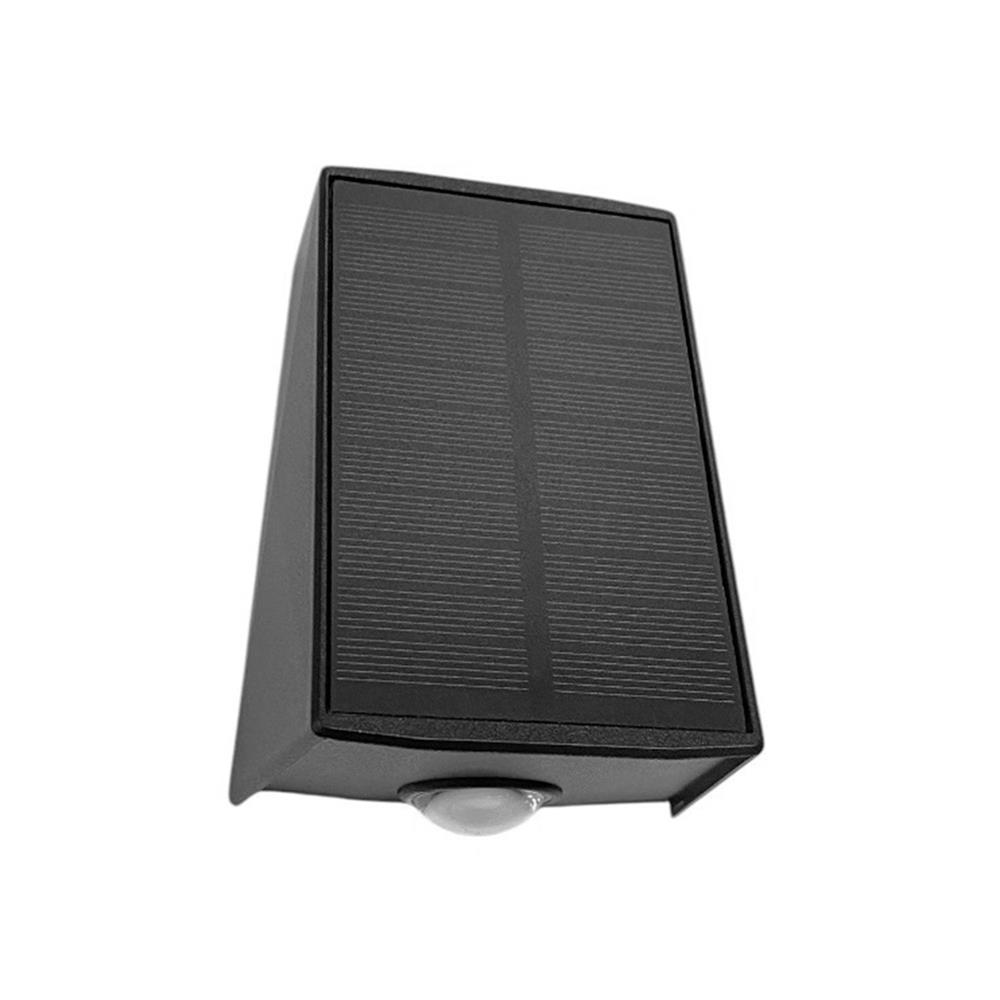 ไฟผนังภายนอก SOLAR LUMAX 74-00067 15 วัตต์ WARM WHITE สีดำ