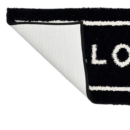 พรม HOME LIVING STYLE HELLO 45X70 ซม. สีดำ_2