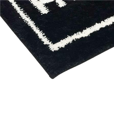 พรม HOME LIVING STYLE HELLO 45X70 ซม. สีดำ_3