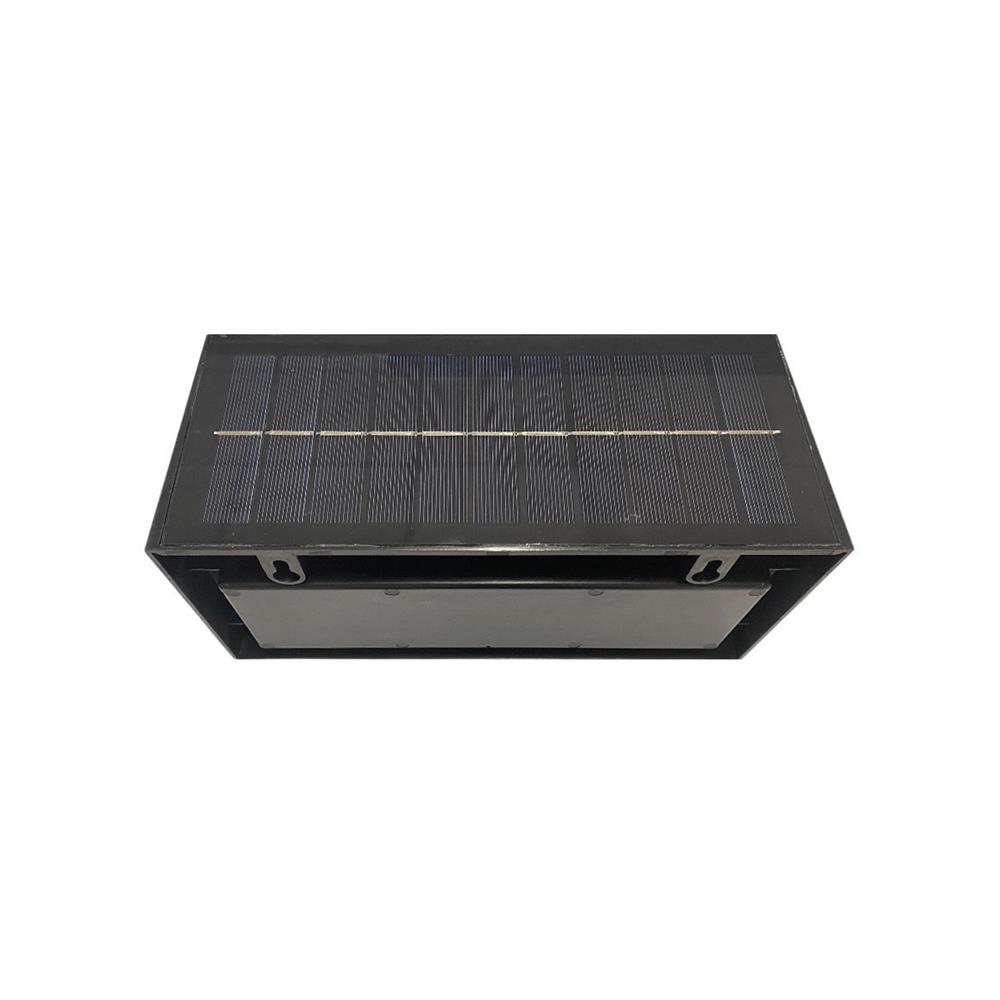 ไฟผนังภายนอก SOLAR LUMAX 74-00065 24 วัตต์ WARM WHITE สีดำ/ขาว