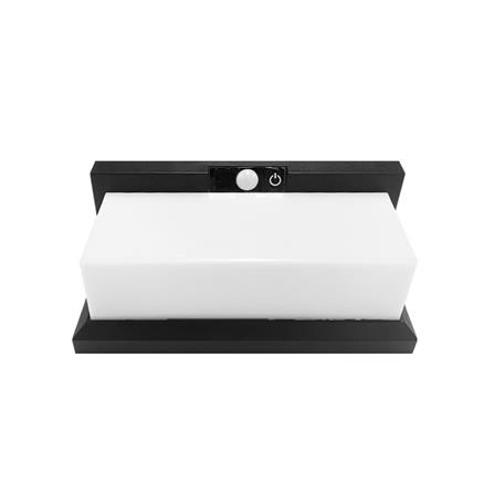 ไฟผนังภายนอก SOLAR LUMAX 74-00065 24 วัตต์ WARM WHITE สีดำ/ขาว_1