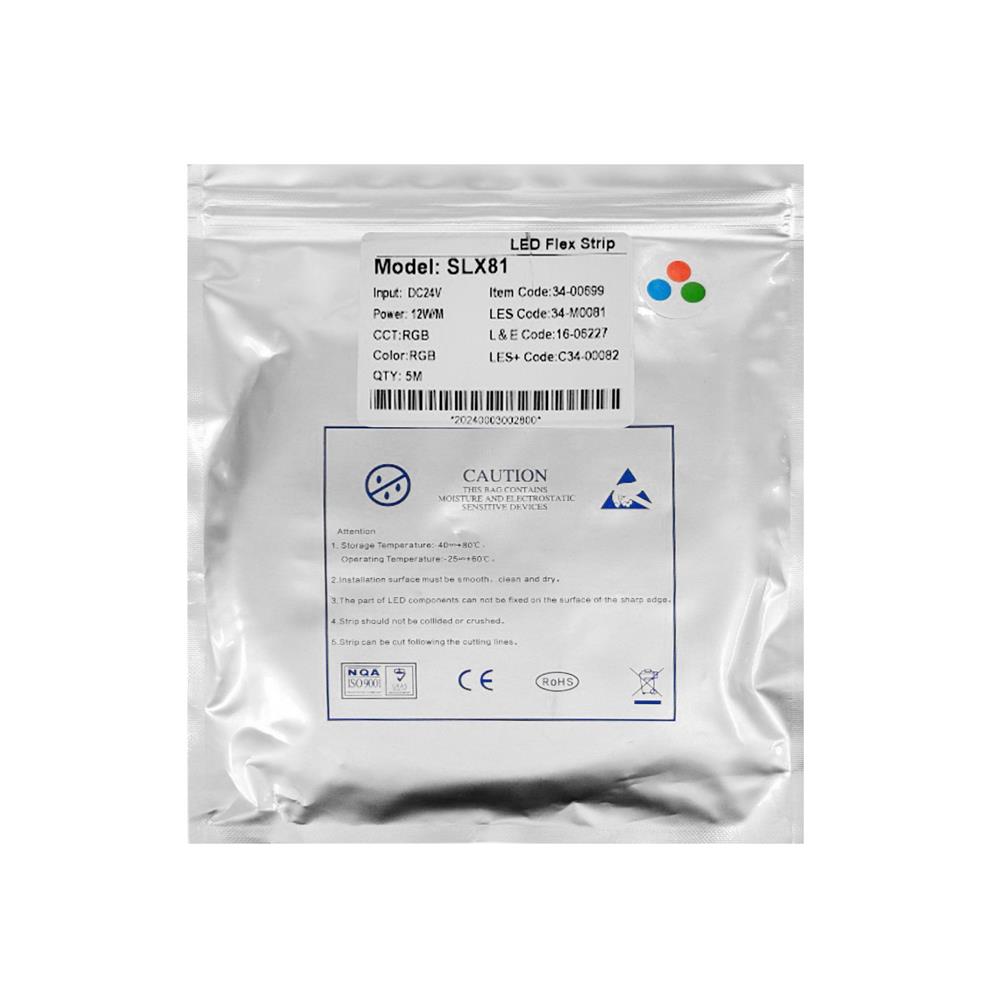 ไฟเส้น LED L&E 16-06227 12 วัตต์ 5 เมตร RGB