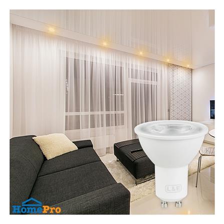 หลอด LED L&E MR16/PAR DIM 220V 7 วัตต์ WARM WHITE GU10_3