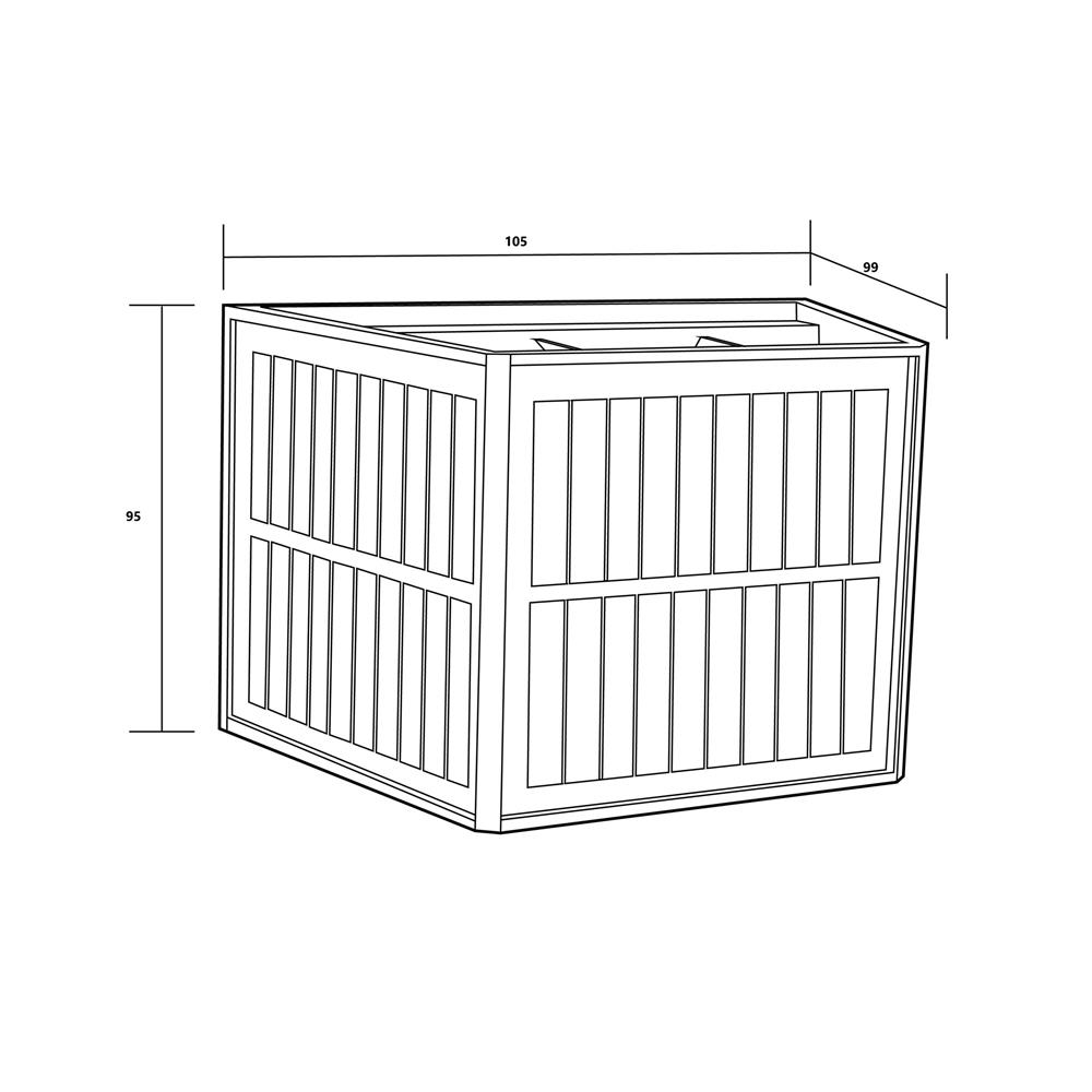 ไฟผนังภายนอก SOLAR LUMAX 74-00066 20 วัตต์ DAYLIGHT/COOL WHITE/WARM WHITE สีดำ