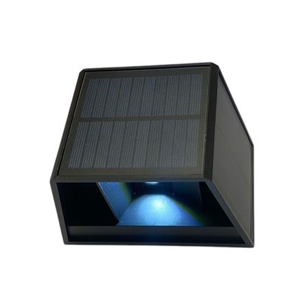 ไฟผนังภายนอก SOLAR LUMAX 74-00066 20 วัตต์ DAYLIGHT/COOL WHITE/WARM WHITE สีดำ_0