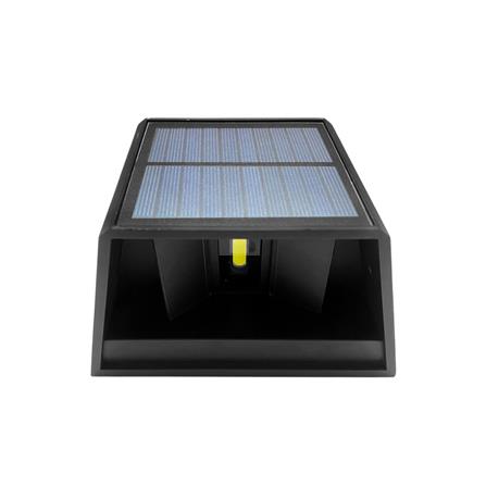 ไฟผนังภายนอก SOLAR LUMAX 74-00066 20 วัตต์ DAYLIGHT/COOL WHITE/WARM WHITE สีดำ_1