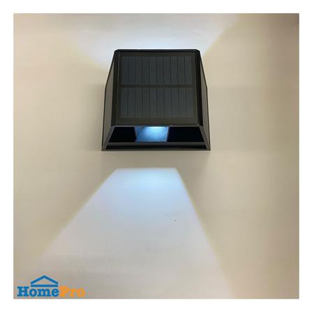 ไฟผนังภายนอก SOLAR LUMAX 74-00066 20 วัตต์ DAYLIGHT/COOL WHITE/WARM WHITE สีดำ_4