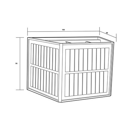 ไฟผนังภายนอก SOLAR LUMAX 74-00066 20 วัตต์ DAYLIGHT/COOL WHITE/WARM WHITE สีดำ_5